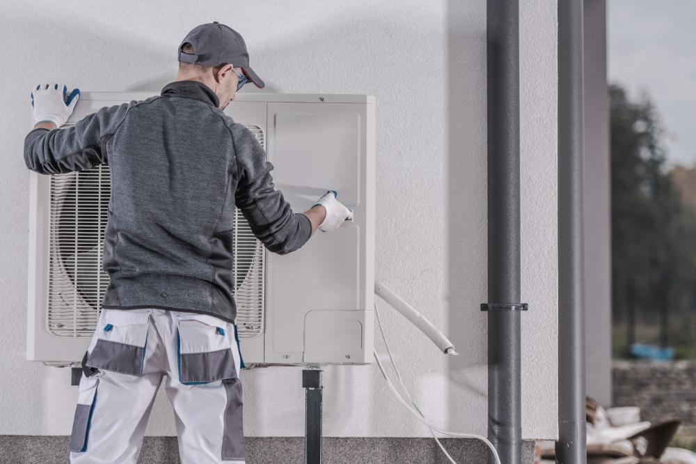 installation d'une pompe à chaleur